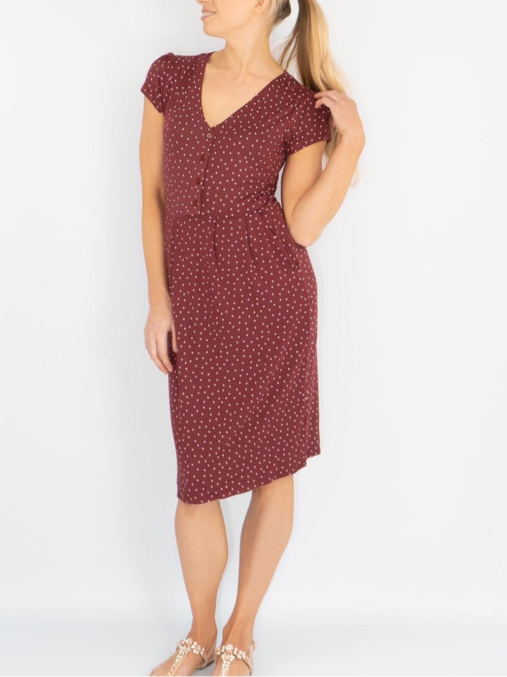 Boden Alberta Jersey Dress - Size 4